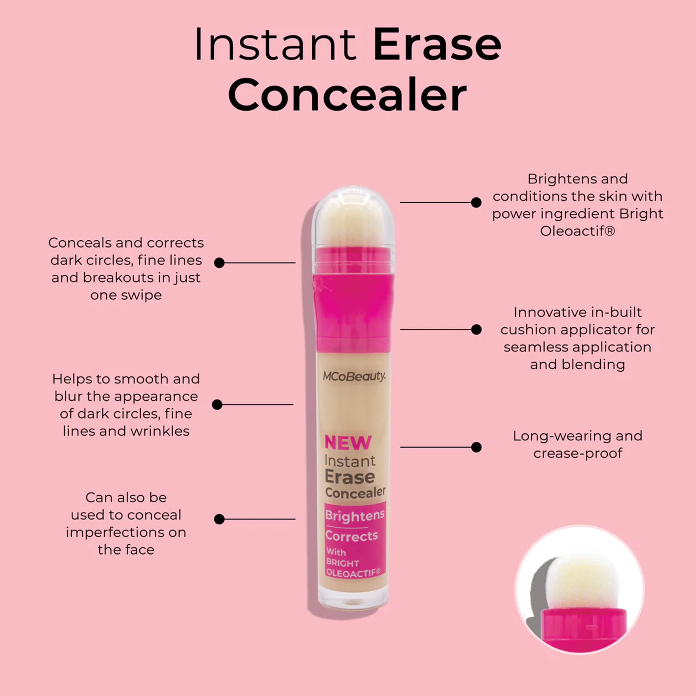 MCoBeauty Instant Erase Concealer