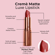 Crème Matte Luxe Lipstick