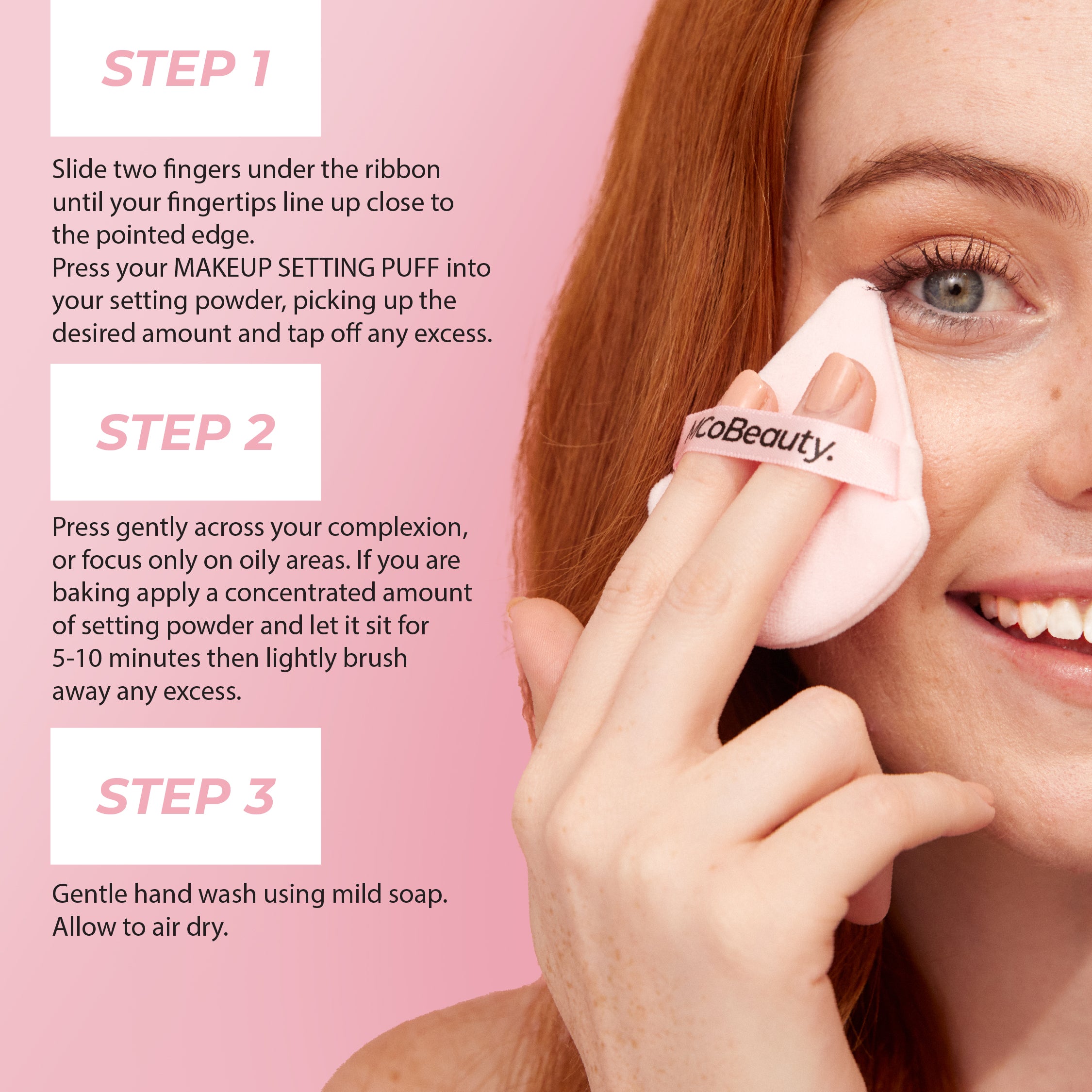 Makeup Setting Puff Duo