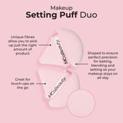 Makeup Setting Puff Duo