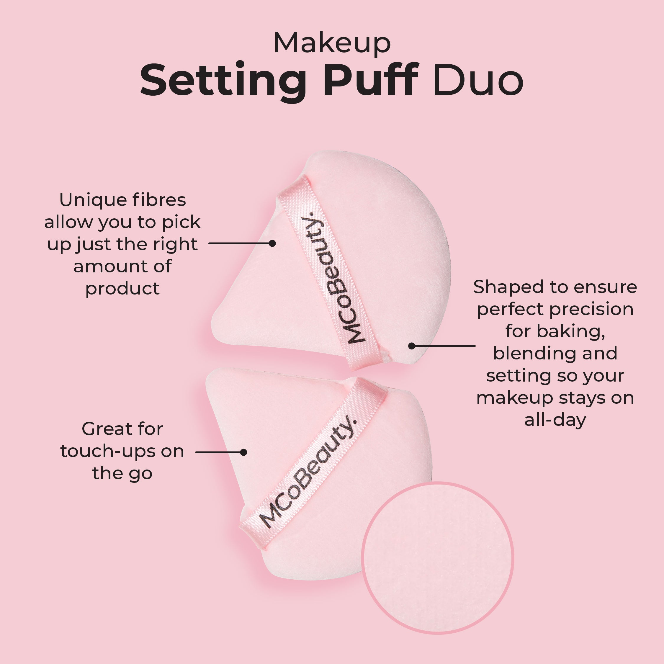 Makeup Setting Puff Duo