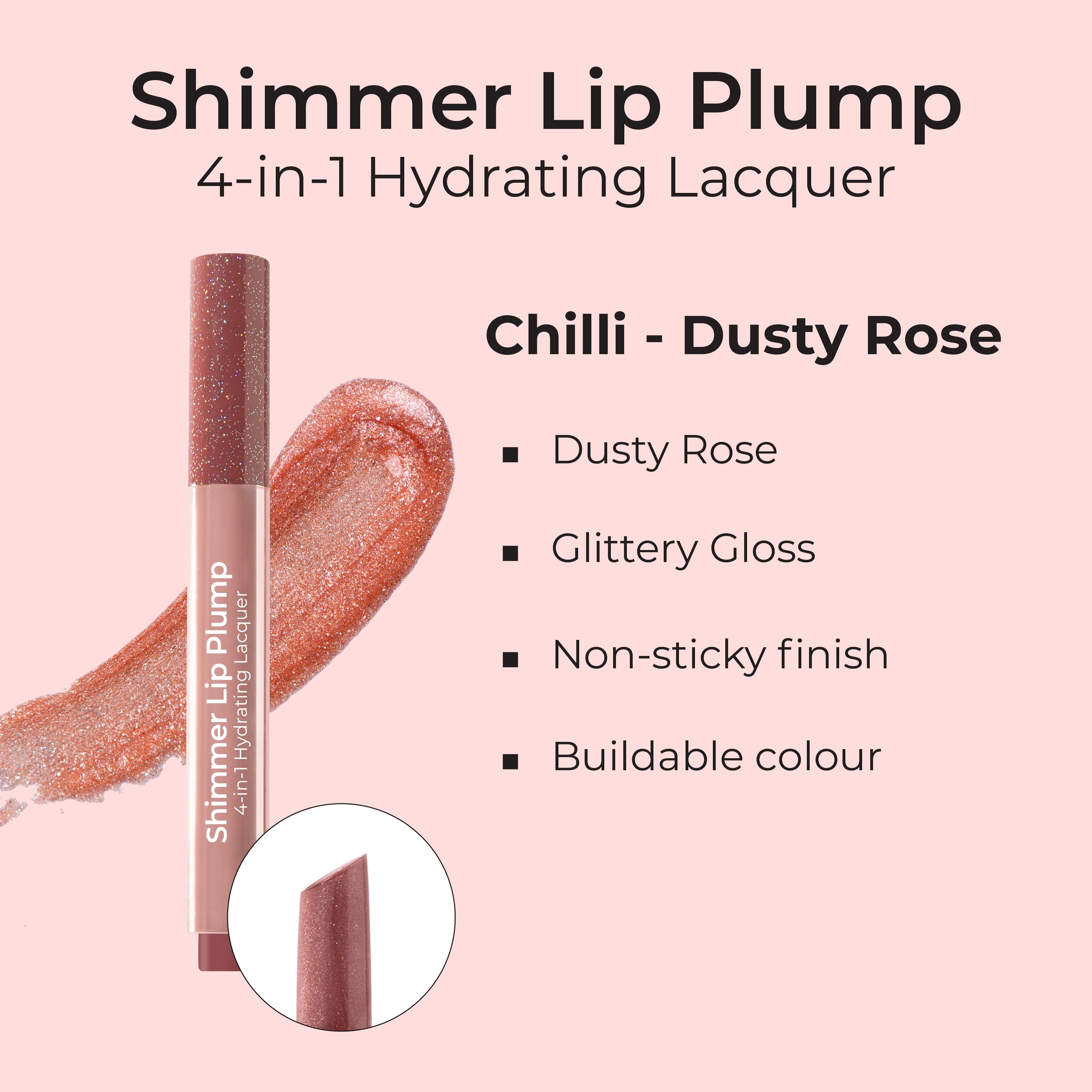 Shimmer Lip Plump 4-in-1 Hydrating Lacquer