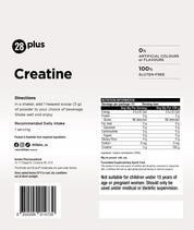 28 plus Creatine - Unflavoured (200g)