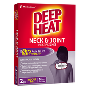 Deep Heat Neck & Joint Heat Patch 2Pk