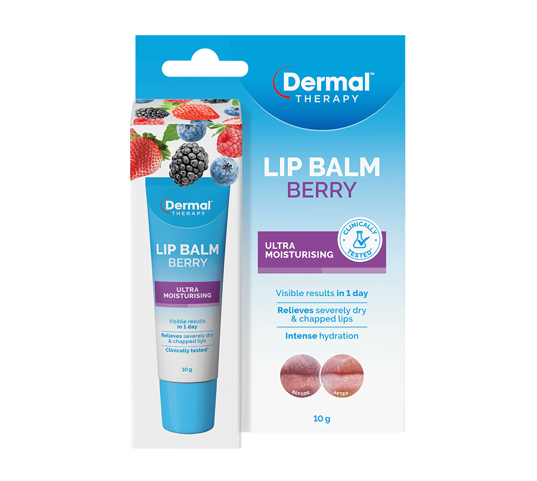 Dermal-Therapy-Lip-Balm-Berry-Front-View-Of-Packaging.webp