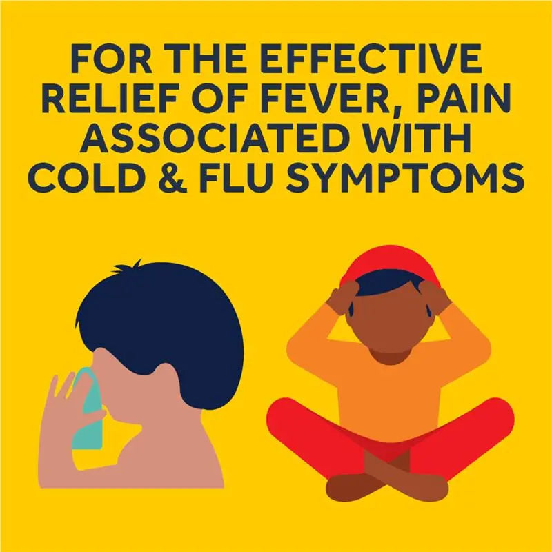 Nurofen Child 7+ Years Pain and Fever Relief Orange Flavour Chewable Capsules 24 Pack