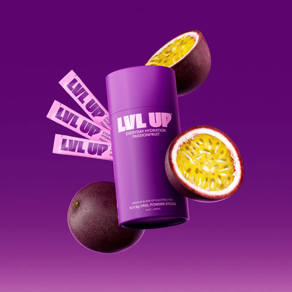 LVL UP EVERYDAY HYDRATION PASSIONFRUIT 10PK