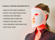 Red Light Therapy Face Mask